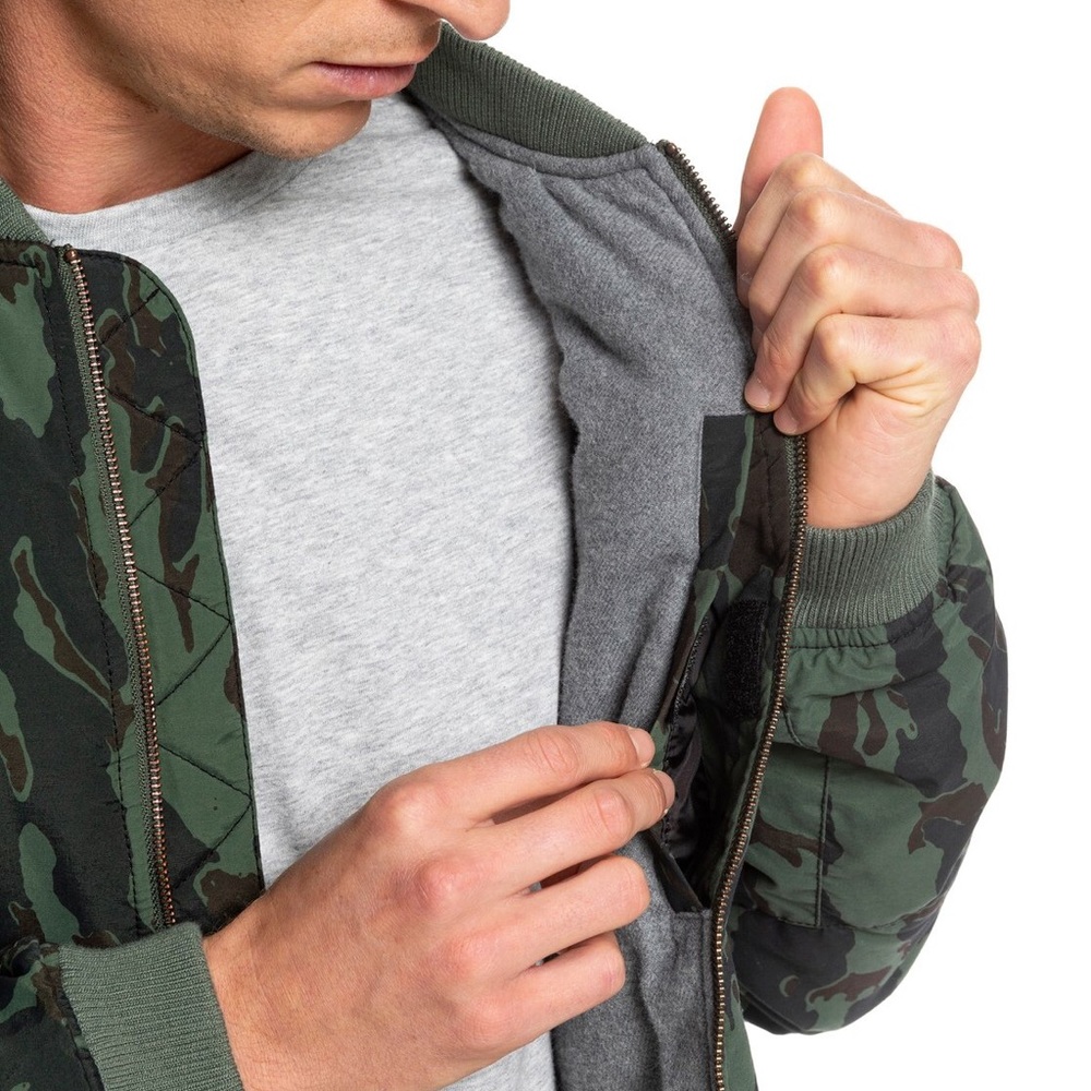 🔥Quiksilver Hakata Bay Bomber Jacket NWT - Picture 5 of 9